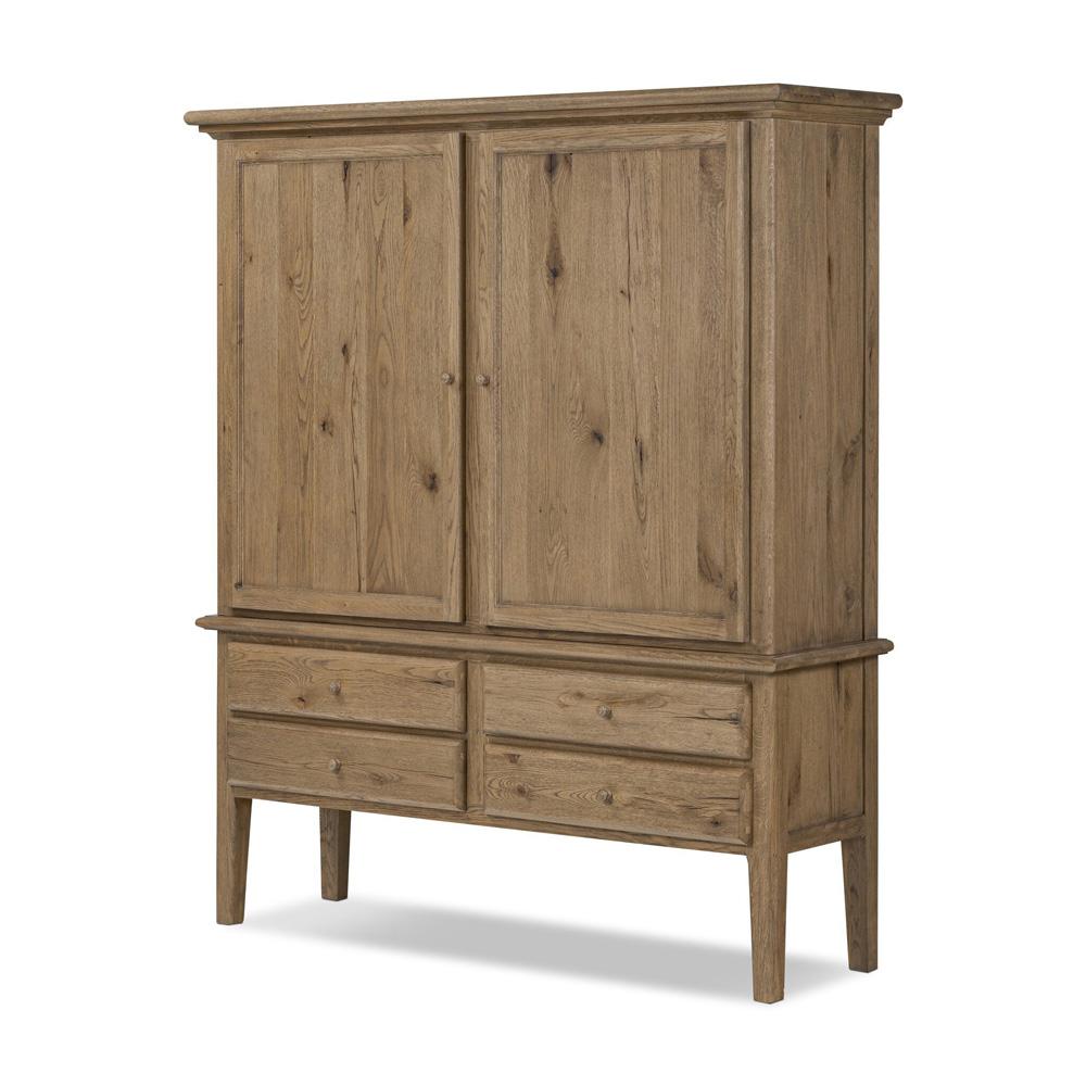 Four Hands - Berman - Whitman Cabinet - Worn Oak - 243402-002 veiw 1