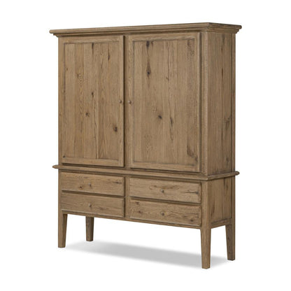 Four Hands - Berman - Whitman Cabinet - Worn Oak - 243402-002 veiw 1