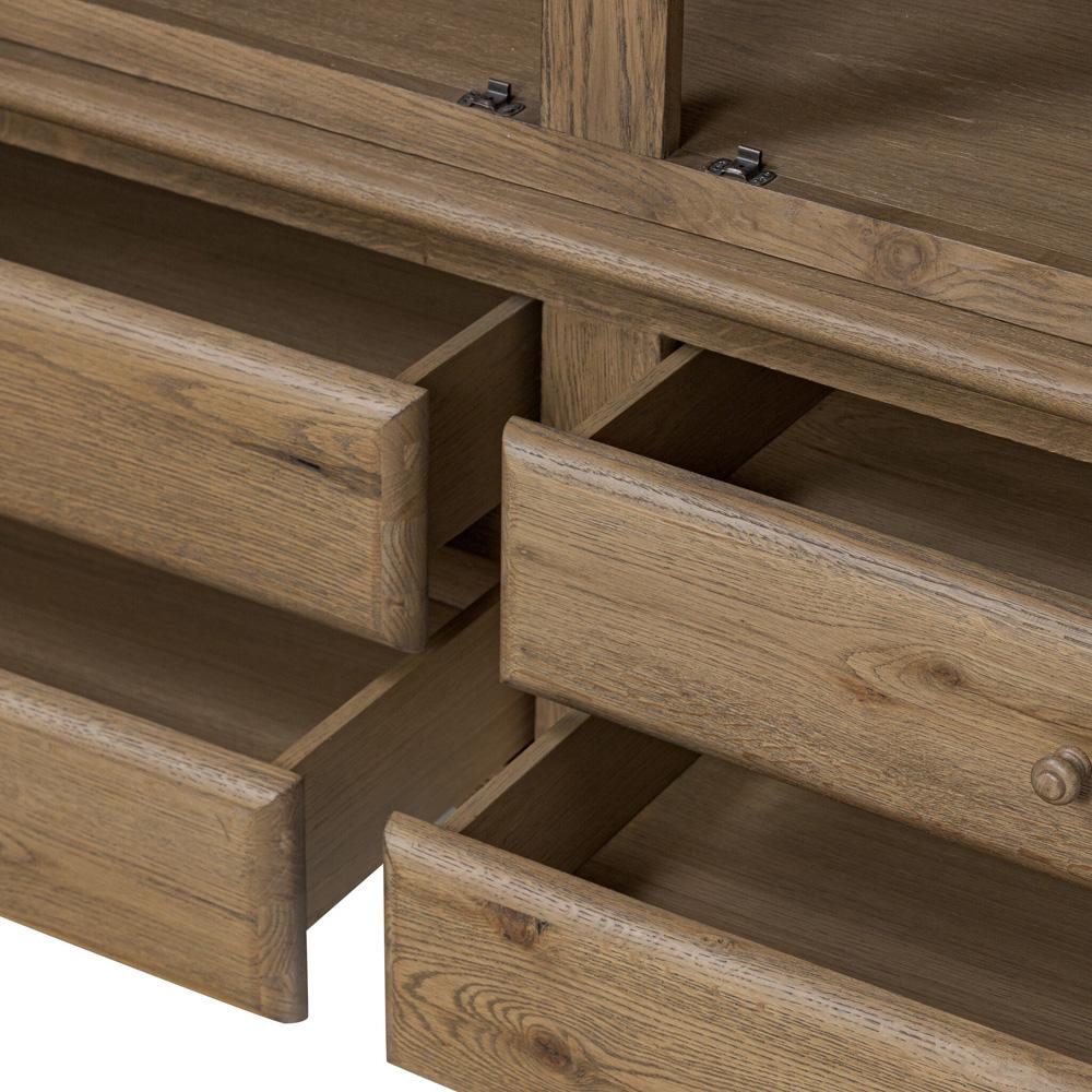 Four Hands - Berman - Whitman Cabinet - Worn Oak - 243402-002 veiw 10