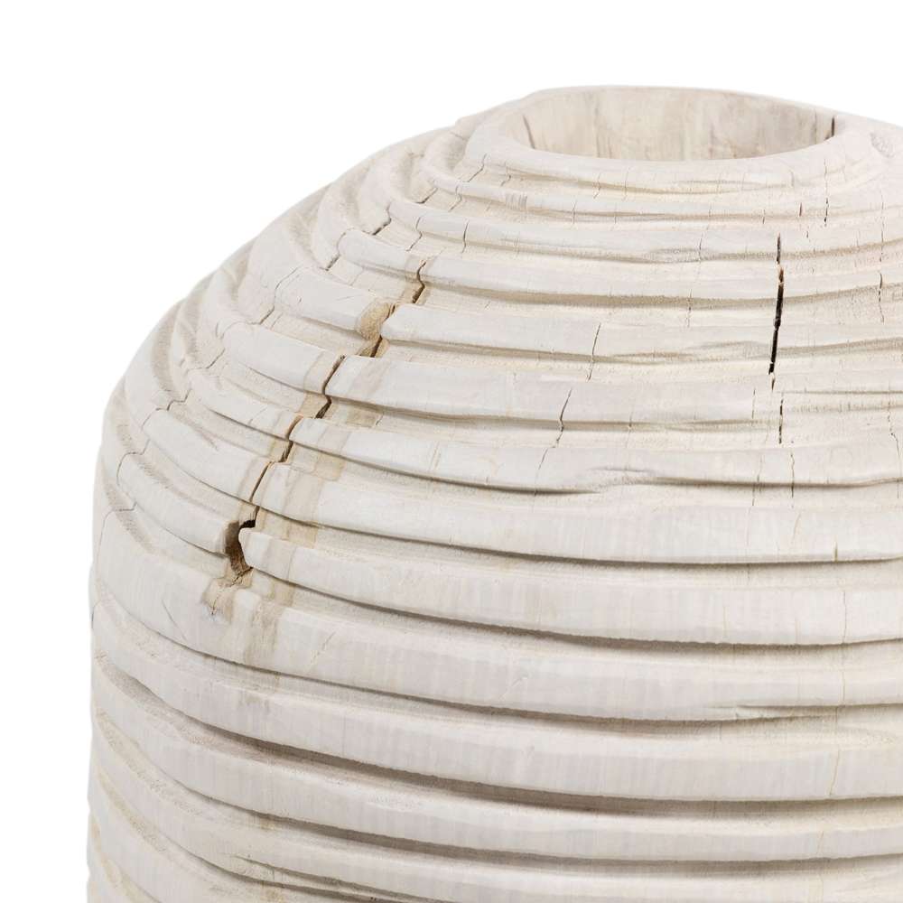 Four Hands - Beto Banded Vessel - Ivory - 228607-002 veiw 2