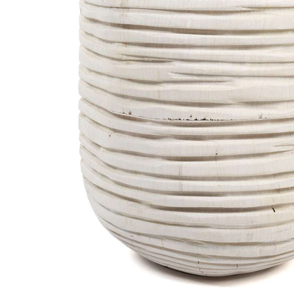 Four Hands - Beto Banded Vessel - Ivory - 228607-002 veiw 3