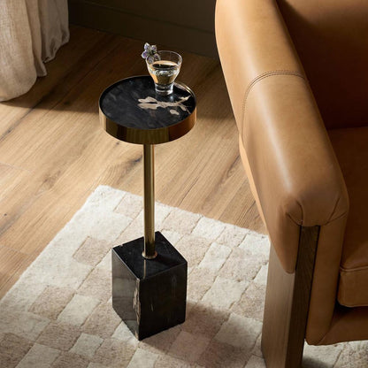 Four Hands - Bevin End Table - Dark Petrified Wood - 227724-001 veiw 6