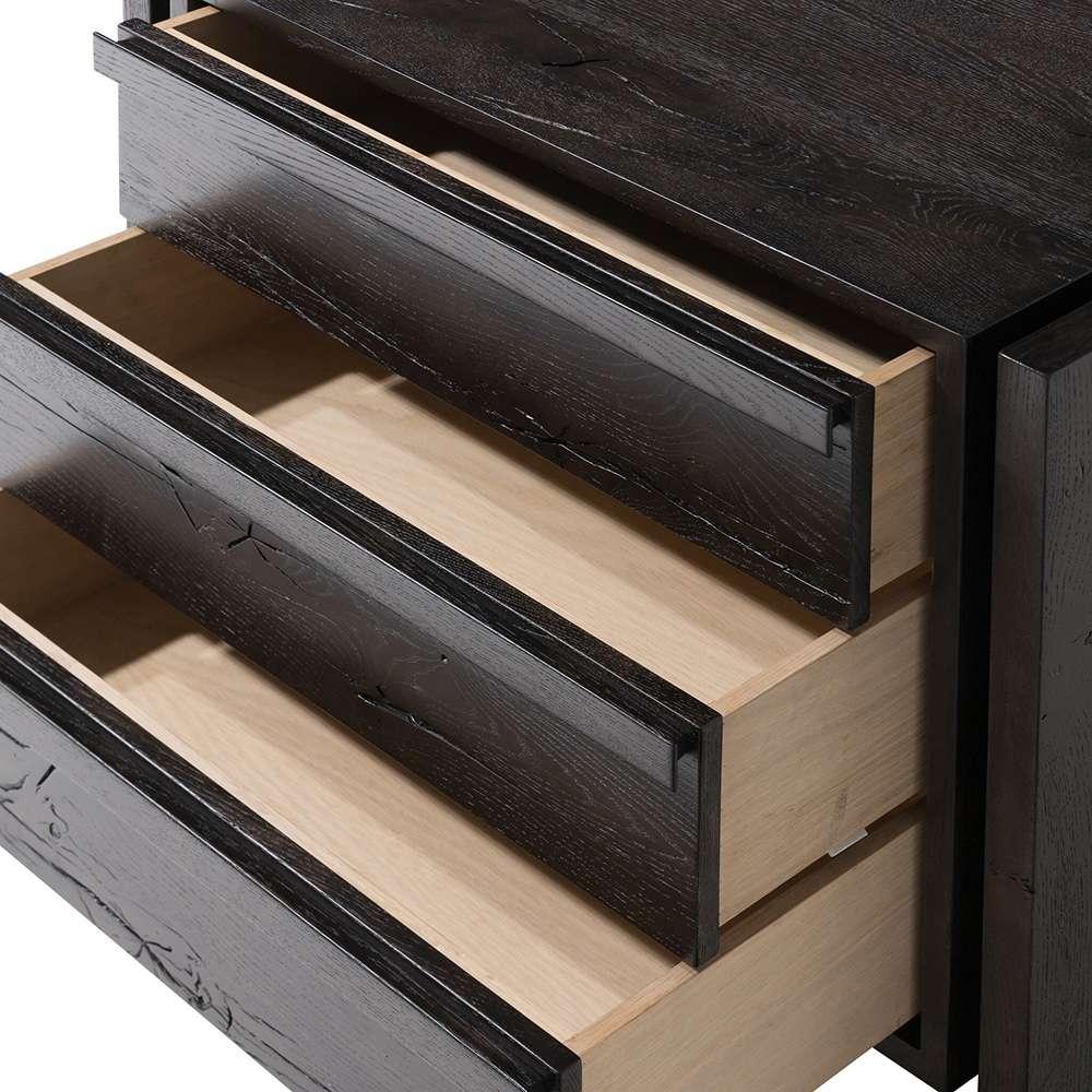 Four Hands - Bina - Alora Nightstand - Dark Espresso Reclaimed French - 242180-001 veiw 7
