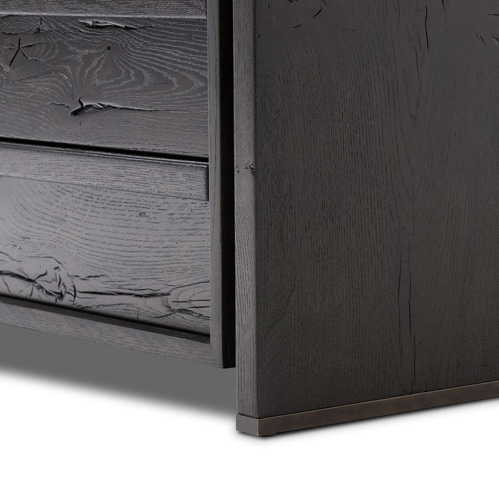 Four Hands - Bina - Alora Nightstand - Dark Espresso Reclaimed French - 242180-001 veiw 9
