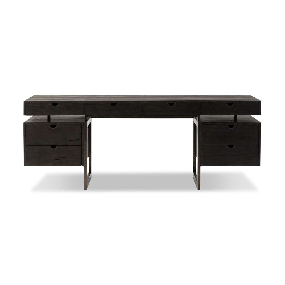 Four Hands - Bina - Augusto Desk - Dark Espresso Reclaimed French - 242282-001 veiw 1