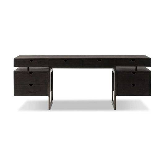 Four Hands - Bina - Augusto Desk - Dark Espresso Reclaimed French - 242282-001 veiw 1