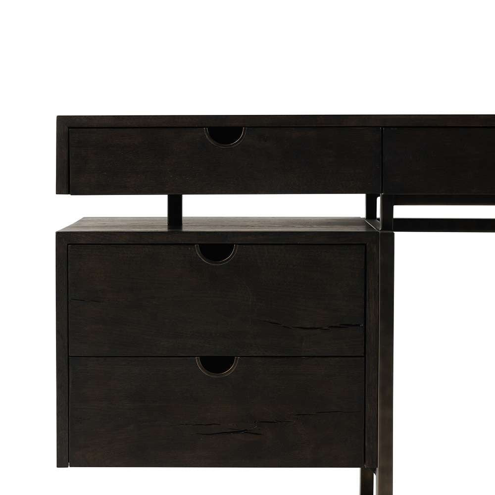 Four Hands - Bina - Augusto Desk - Dark Espresso Reclaimed French - 242282-001 veiw 3