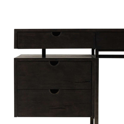 Four Hands - Bina - Augusto Desk - Dark Espresso Reclaimed French - 242282-001 veiw 3