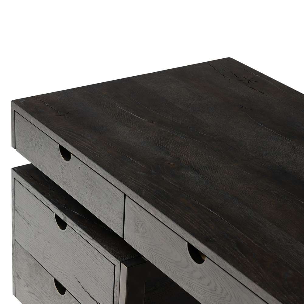 Four Hands - Bina - Augusto Desk - Dark Espresso Reclaimed French - 242282-001 veiw 6