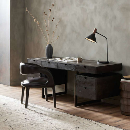 Four Hands - Bina - Augusto Desk - Dark Espresso Reclaimed French - 242282-001 veiw 12