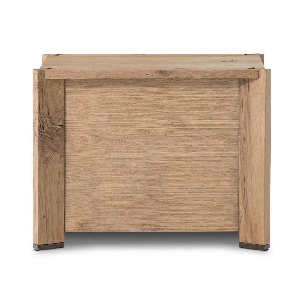 Four Hands - Bina - Cassio Nightstand - Natural Reclaimed French - 242186-001 veiw 2