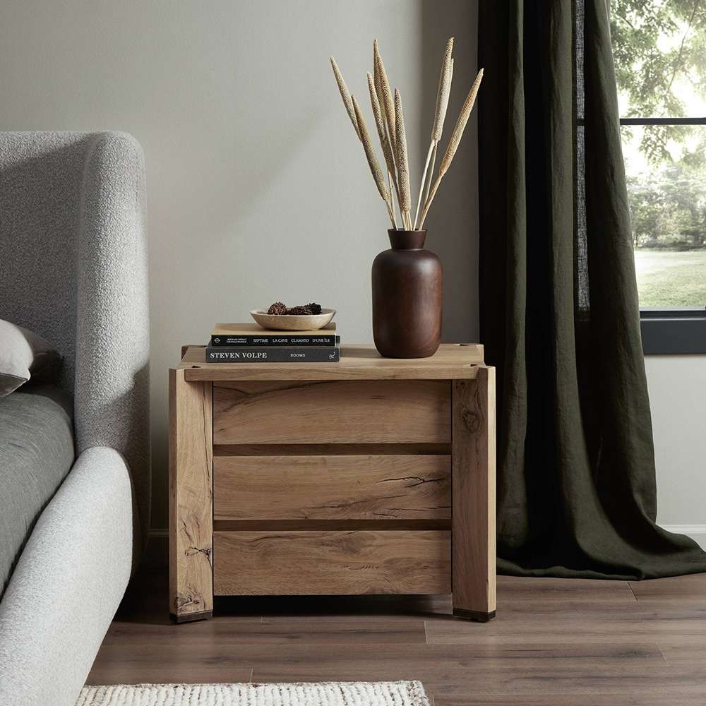 Four Hands - Bina - Cassio Nightstand - Natural Reclaimed French - 242186-001 veiw 13
