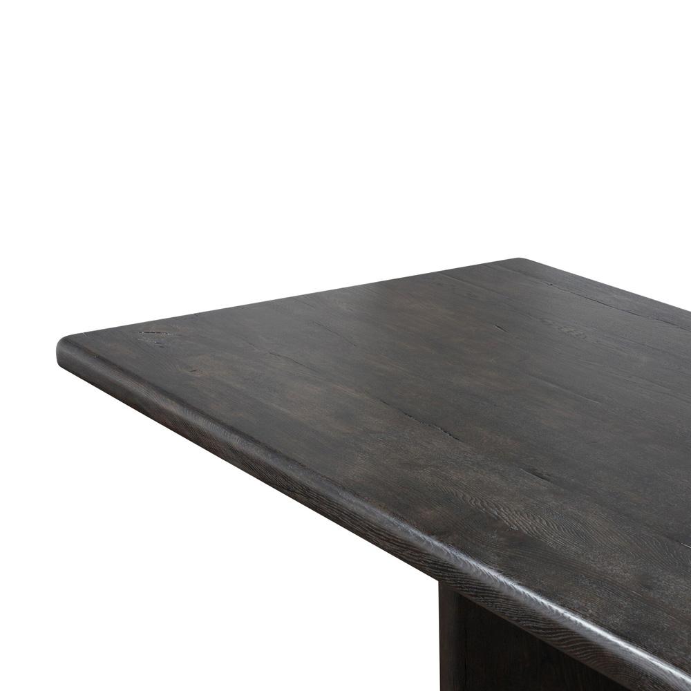 Four Hands - Bina - Castro Dining Table 118in - Dark Espresso Reclaimed French Oak - 244708-001 veiw 8
