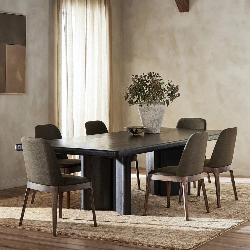 Four Hands - Bina - Castro Dining Table 118in - Dark Espresso Reclaimed French Oak - 244708-001 veiw 10