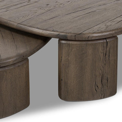 Four Hands - Bina - Falco Nesting Table - Grey Reclaimed French Oak - 242119-002 veiw 4