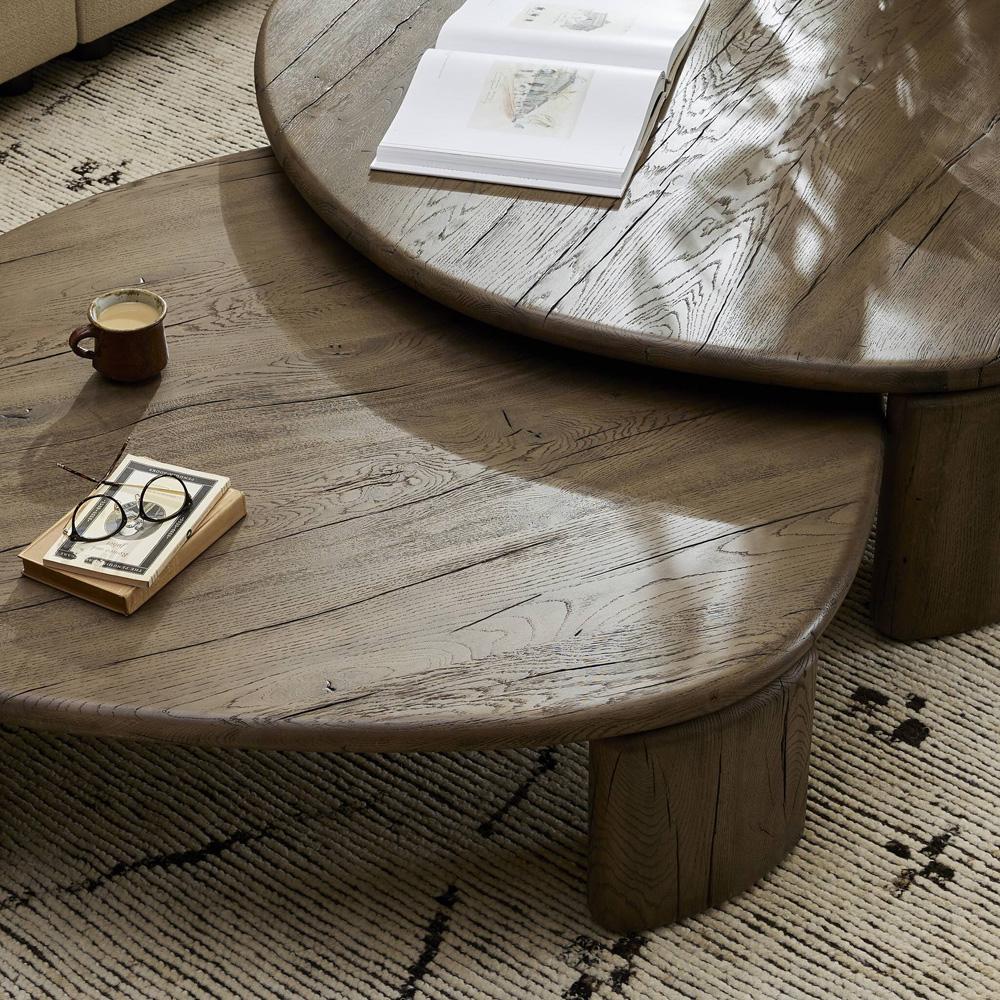 Four Hands - Bina - Falco Nesting Table - Grey Reclaimed French Oak - 242119-002 veiw 9