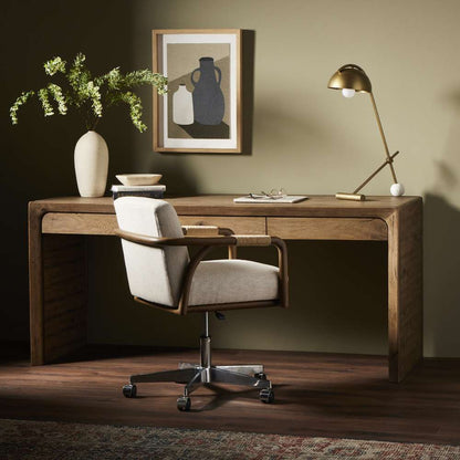 Four Hands - Bina - Henry Desk-Rustic Grey Veneer - 231554-001 veiw 2