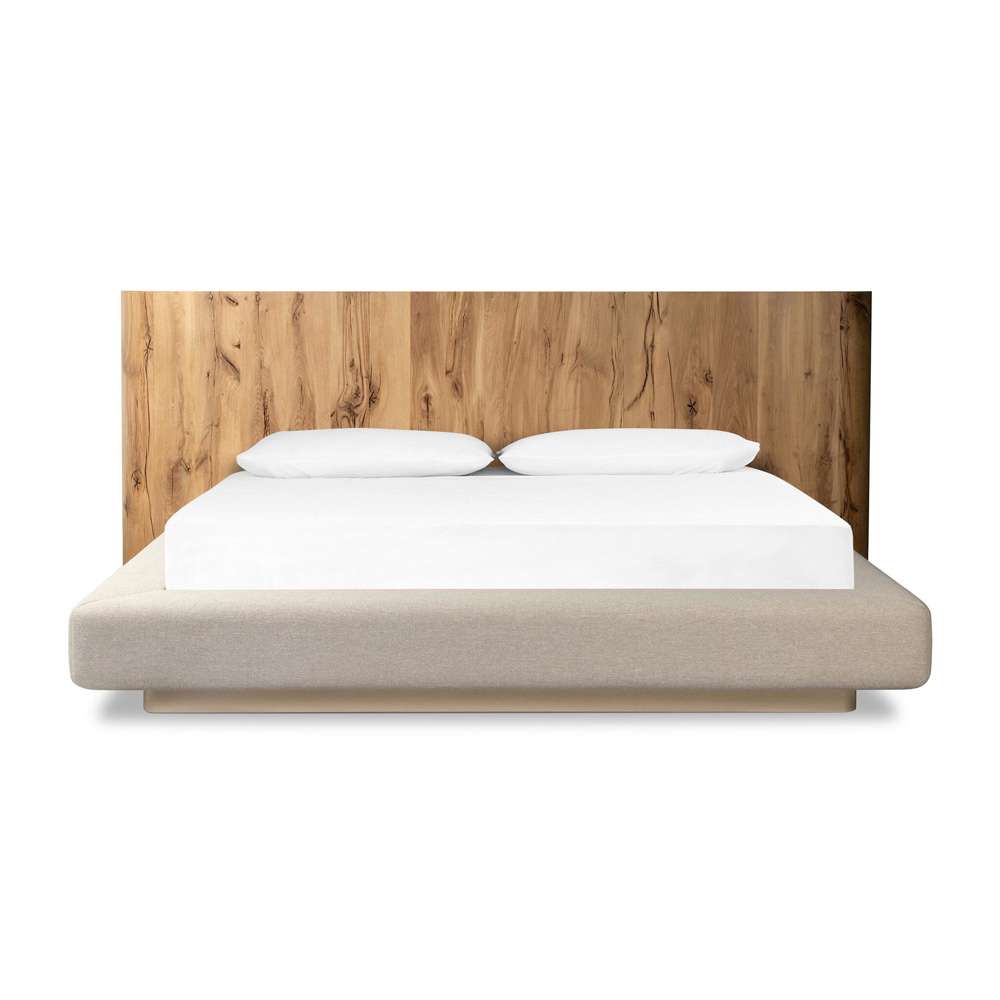Four Hands - Bina - Lara Bed - Natural Reclaimed French Oak - Queen - 250642-002 veiw 1