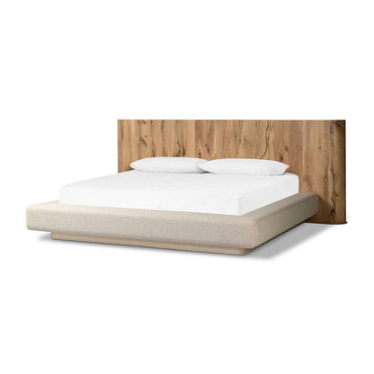 Four Hands - Bina - Lara Bed - Natural Reclaimed French Oak - Queen - 250642-002 veiw 11