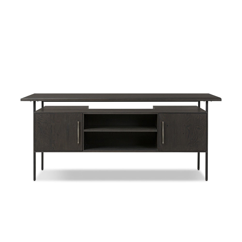 Four Hands - Bina - Lauren Desk - Charcoal Oak Resawn Veneer - 104607-003 veiw 3