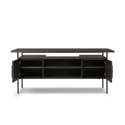 Four Hands - Bina - Lauren Desk - Charcoal Oak Resawn Veneer - 104607-003 veiw 4