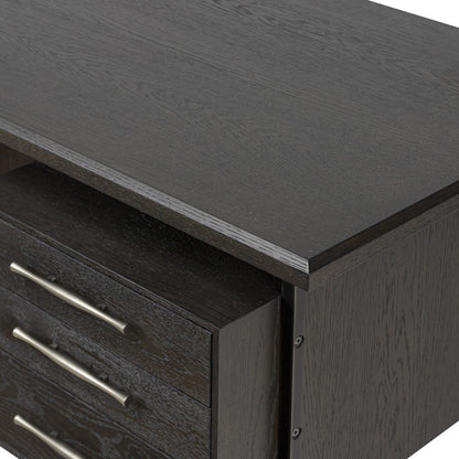 Four Hands - Bina - Lauren Desk - Charcoal Oak Resawn Veneer - 104607-003 veiw 7