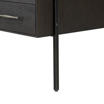 Four Hands - Bina - Lauren Desk - Charcoal Oak Resawn Veneer - 104607-003 veiw 10