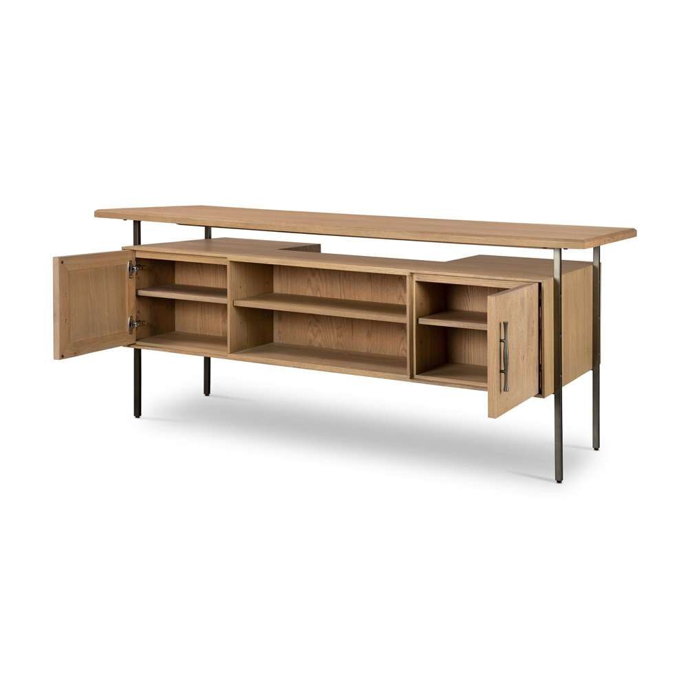 Four Hands - Bina - Lauren Desk - Natural Resawn Oak - 104607-002 veiw 11