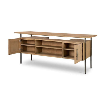 Four Hands - Bina - Lauren Desk - Natural Resawn Oak - 104607-002 veiw 11