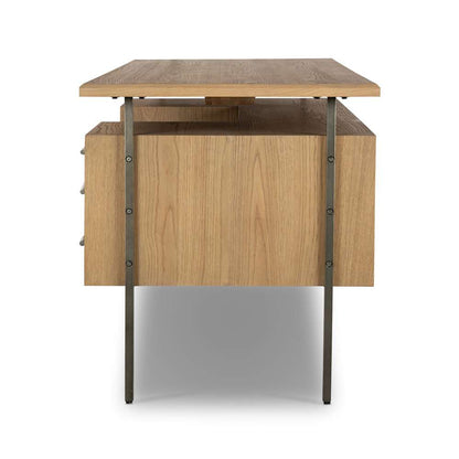 Four Hands - Bina - Lauren Desk - Natural Resawn Oak - 104607-002 veiw 13