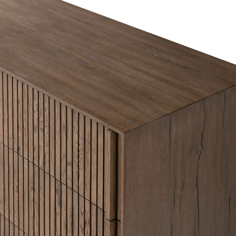 Four Hands - Bina - Leo 6 Drawer Dresser - Rustic Grey - 231733-002 veiw 5