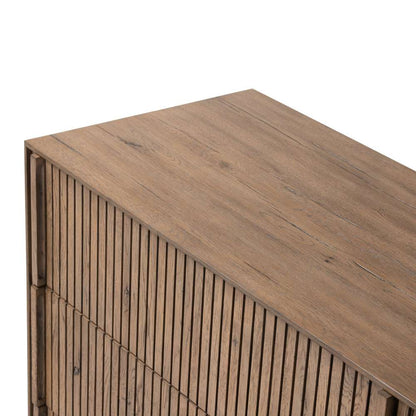 Four Hands - Bina - Leo 6 Drawer Dresser - Rustic Grey - 231733-002 veiw 6