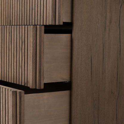 Four Hands - Bina - Leo 6 Drawer Dresser - Rustic Grey - 231733-002 veiw 9