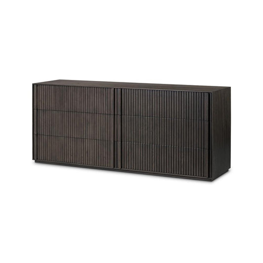 Four Hands - Bina - Leo 6 Drawer Dresser - Smoked Black - 231733-003 veiw 1
