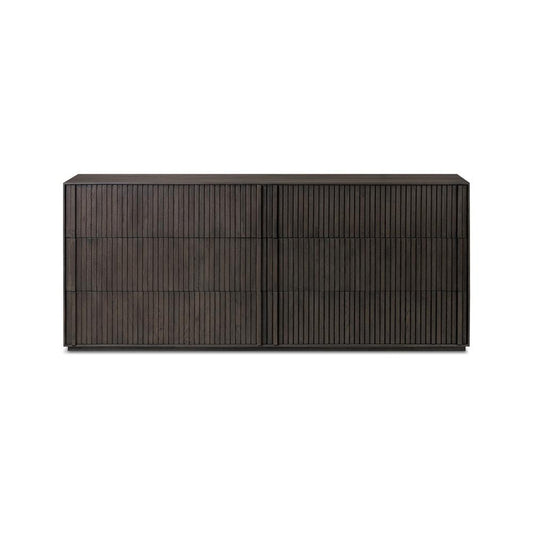 Four Hands - Bina - Leo 6 Drawer Dresser - Smoked Black - 231733-003 veiw 2