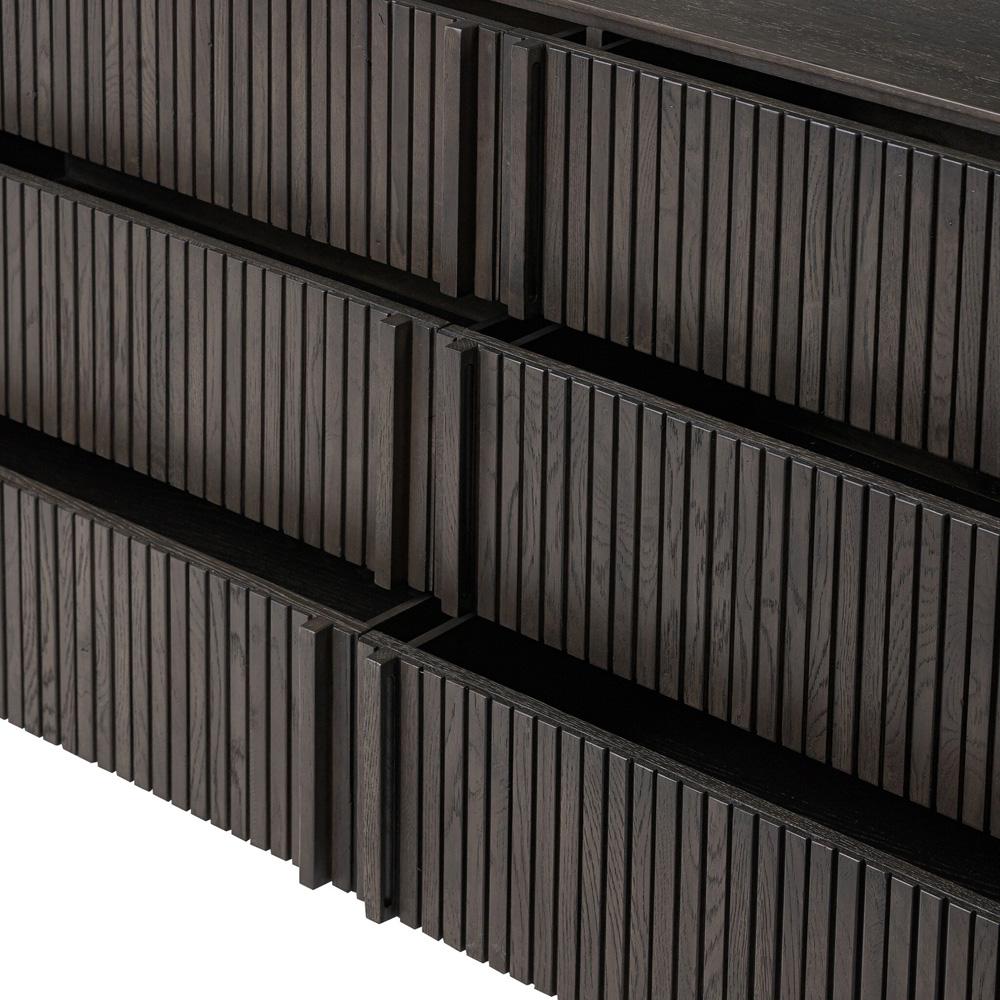Four Hands - Bina - Leo 6 Drawer Dresser - Smoked Black - 231733-003 veiw 10