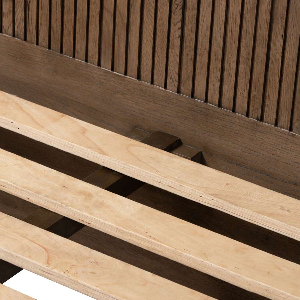 Four Hands - Bina - Leo Bed - Rustic Grey - Queen - 231732-003 veiw 7