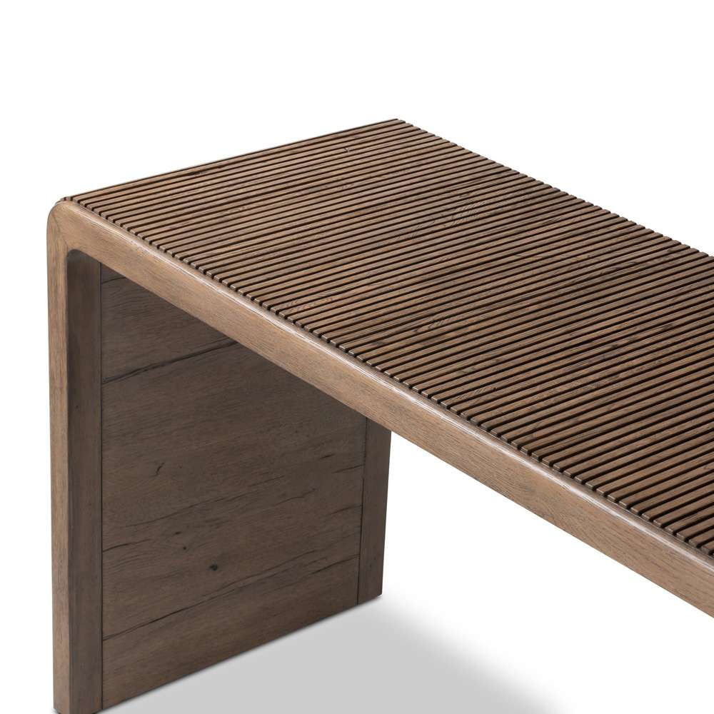Four Hands - Bina - Leo Console Table - Rustic Grey - 231789-002 veiw 4