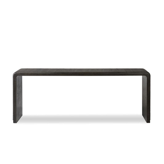 Four Hands - Bina - Leo Console Table - Smoked Black - 231789-003 veiw 2