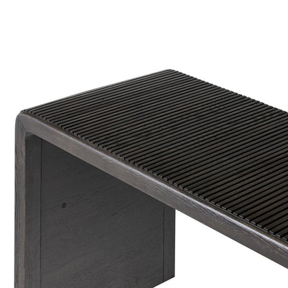 Four Hands - Bina - Leo Console Table - Smoked Black - 231789-003 veiw 5