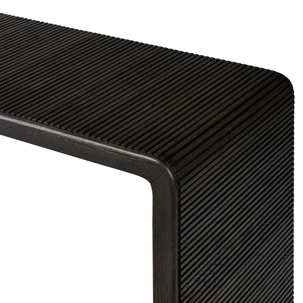Four Hands - Bina - Leo Console Table - Smoked Black - 231789-003 veiw 6