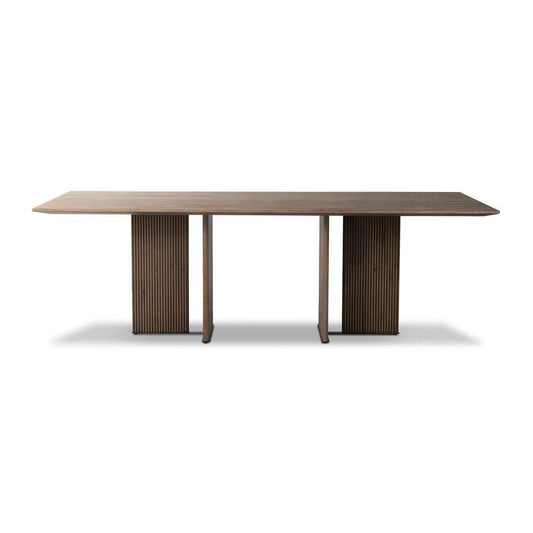 Four Hands - Bina - Leo Dining Table - Rustic Grey Veneer - 231848-002 veiw 1