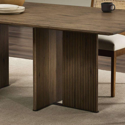 Four Hands - Bina - Leo Dining Table - Rustic Grey Veneer - 231848-002 veiw 8