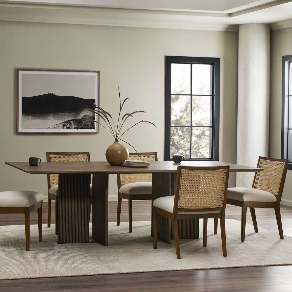 Four Hands - Bina - Leo Dining Table - Rustic Grey Veneer - 231848-002 veiw 9