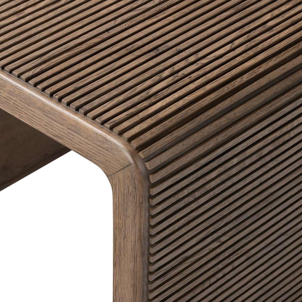 Four Hands - Bina - Leo End Table - Rustic Grey - 231793-002 veiw 5