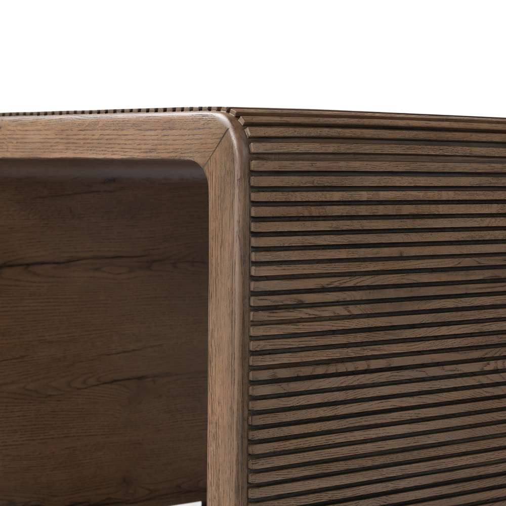 Four Hands - Bina - Leo End Table - Rustic Grey - 231793-002 veiw 7