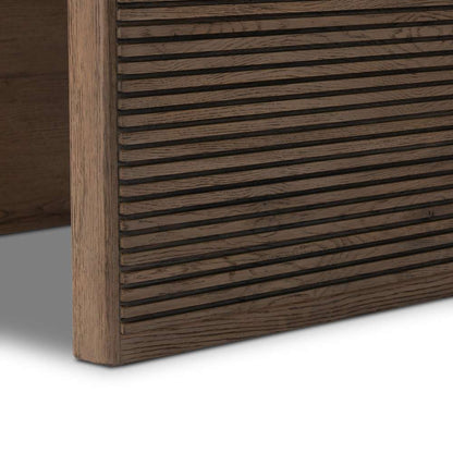 Four Hands - Bina - Leo End Table - Rustic Grey - 231793-002 veiw 8