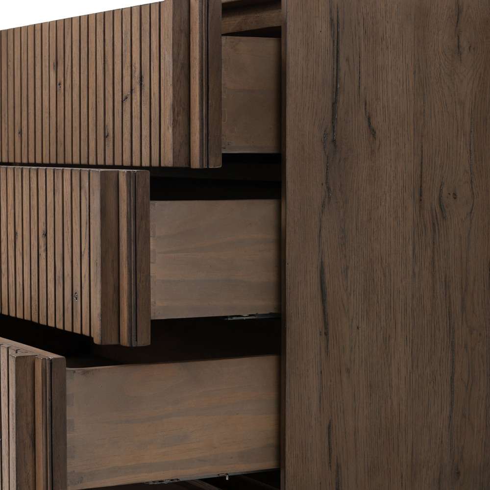 Four Hands - Bina - Leo Nightstand - Rustic Grey - 231734-002 veiw 8