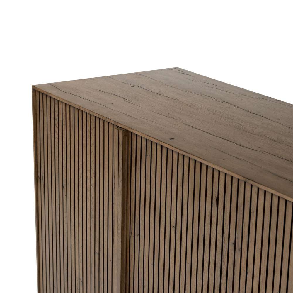 Four Hands - Bina - Leo Sideboard - Rustic Grey - 231850-002 veiw 6