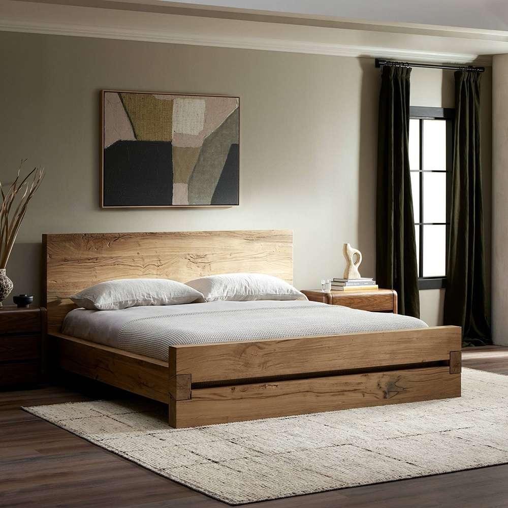Four Hands - Bina - Lia Bed - Natural Reclaimed French - King - 242174-002 veiw 10